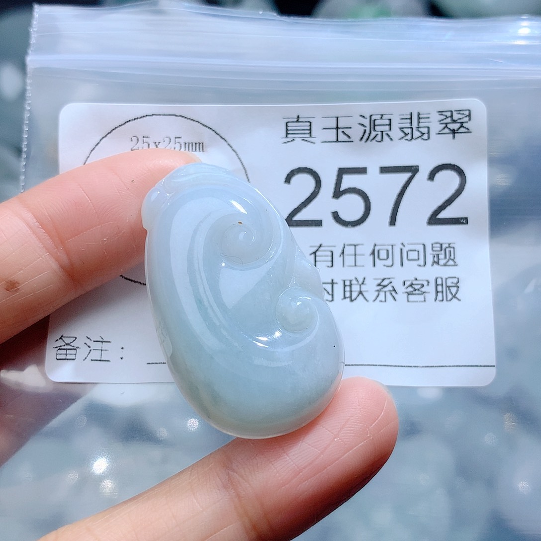 翡翠颈饰未镶嵌2572。