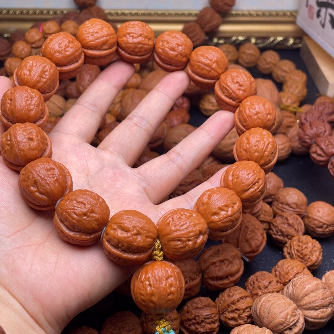 @***為吊坠文玩核桃方墩