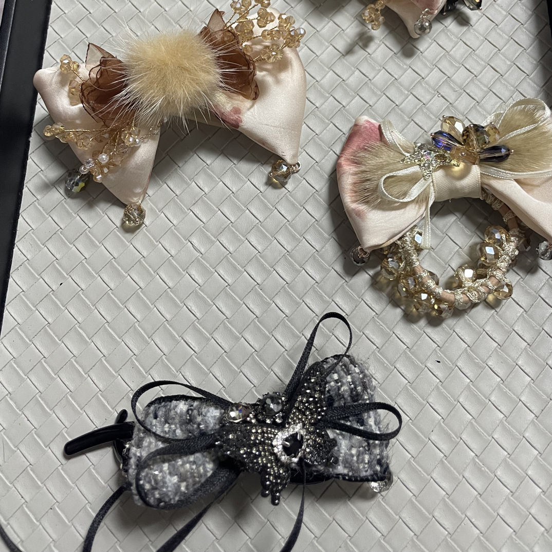 发饰拍链接，no退no换