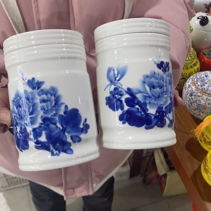 罐（不带礼盒）陶瓷茶叶罐