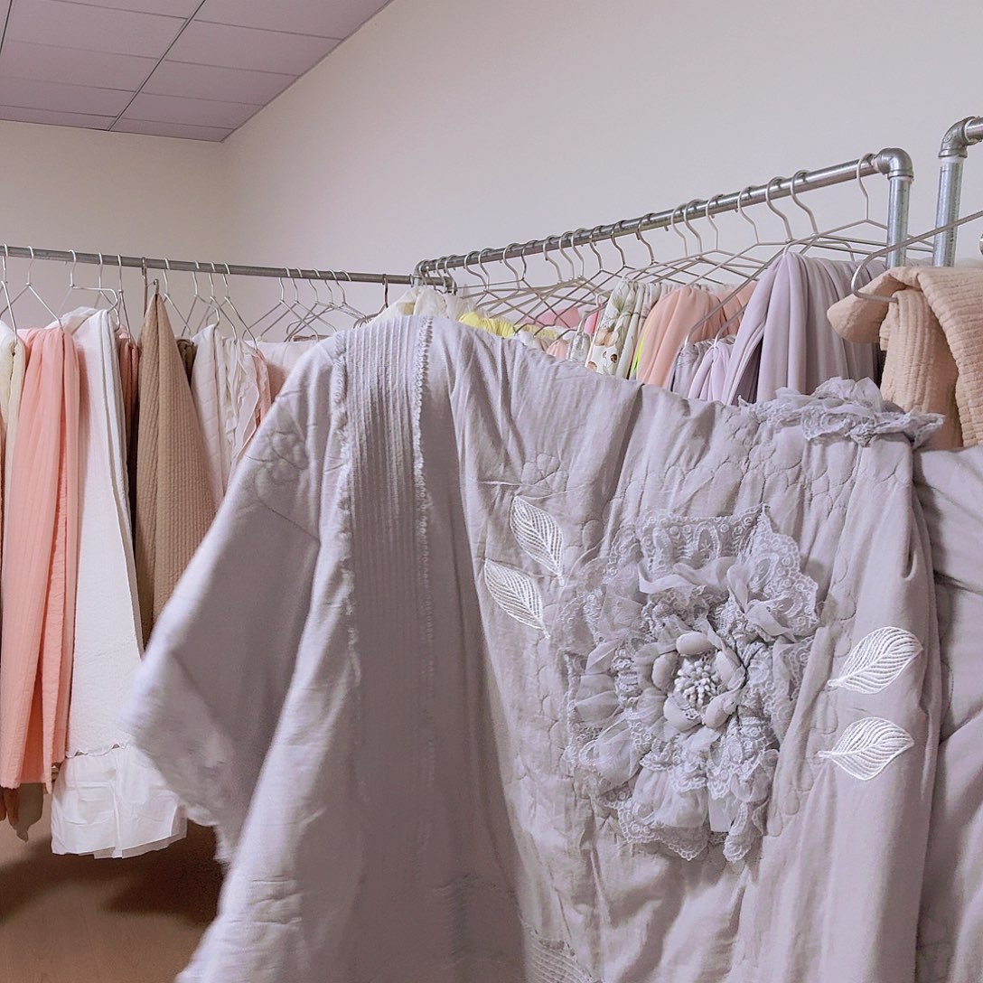 棉浪漫满屋灰色床盖四件套标准