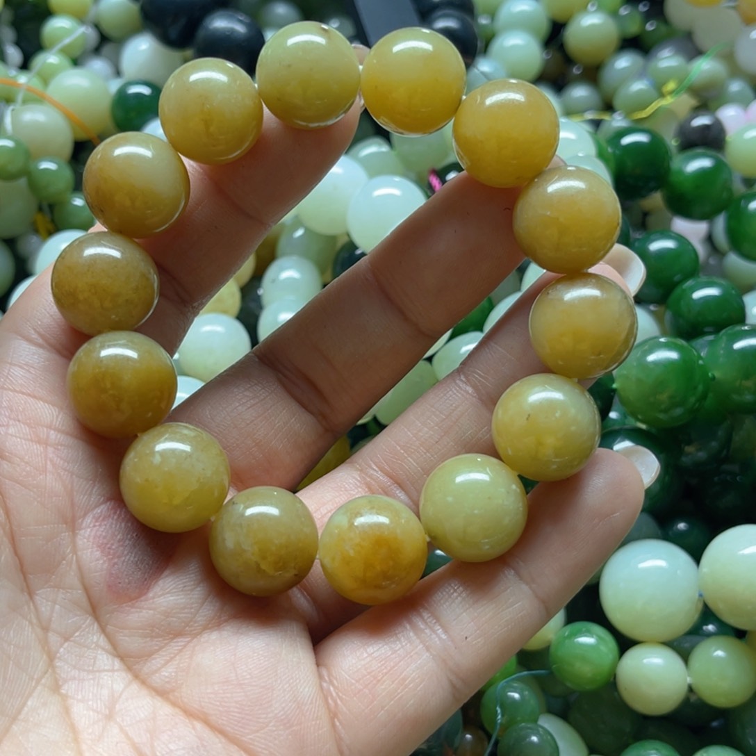 和田玉手链未镶嵌