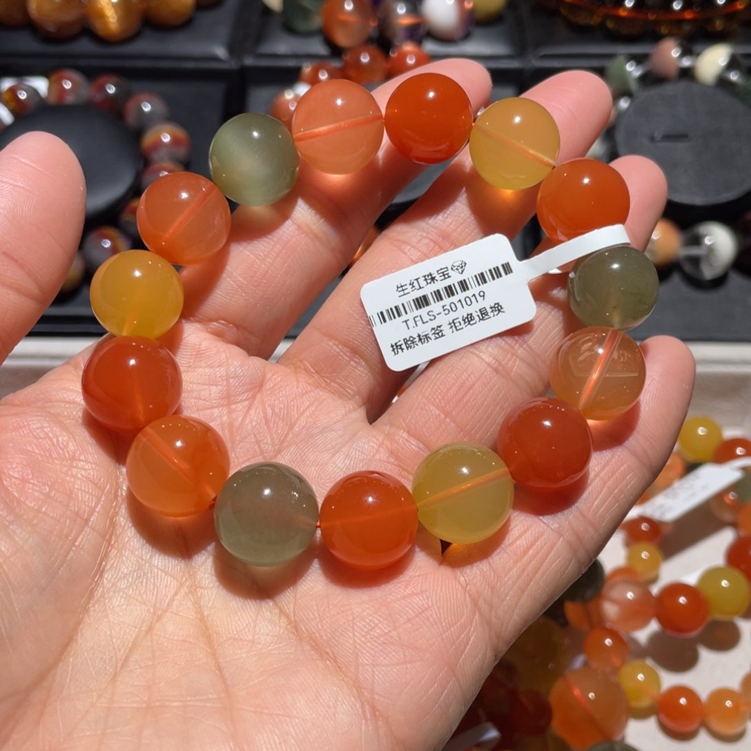 手链未镶嵌水晶福禄寿14mm左右