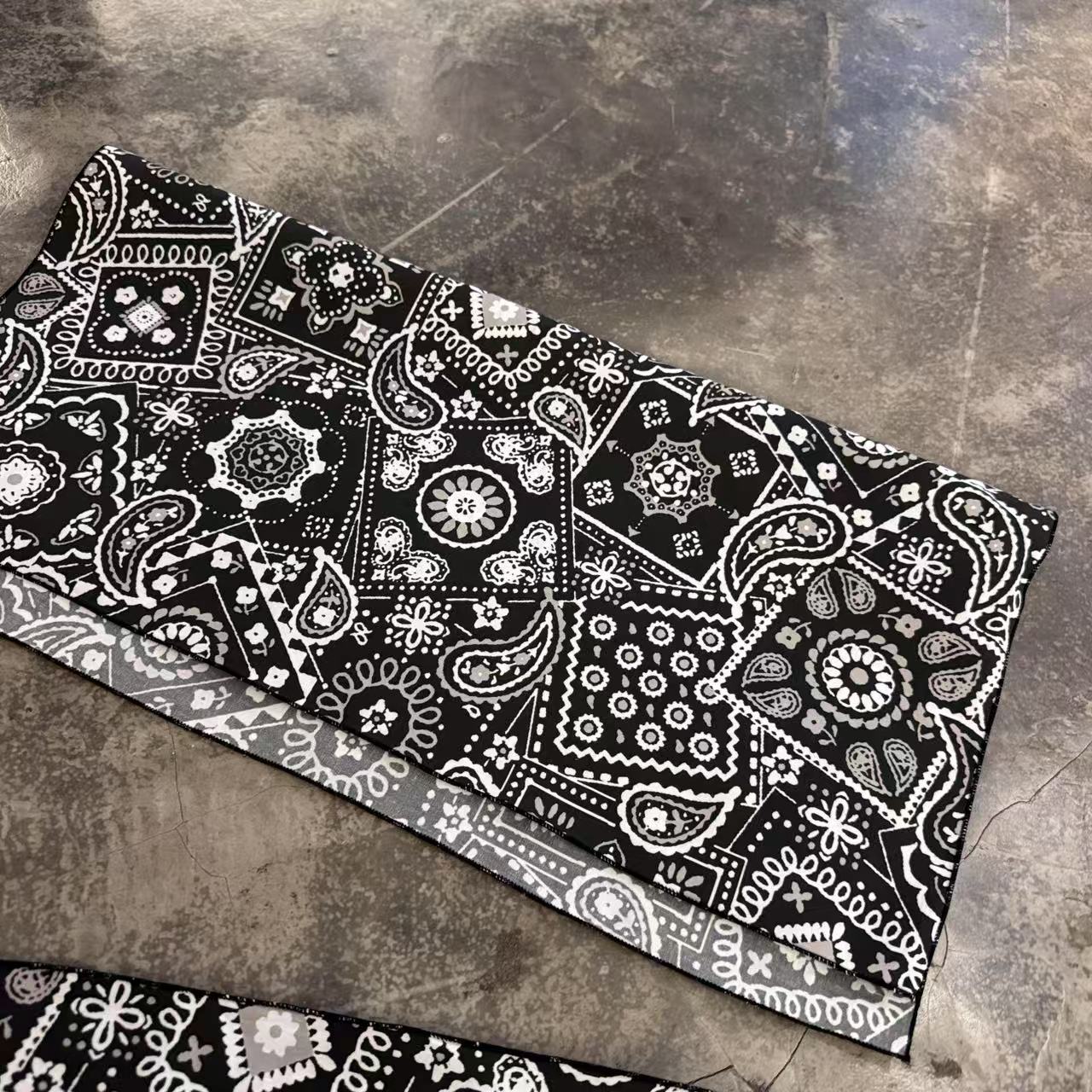 韩国花色碎花丝巾网红时尚夏季夏款