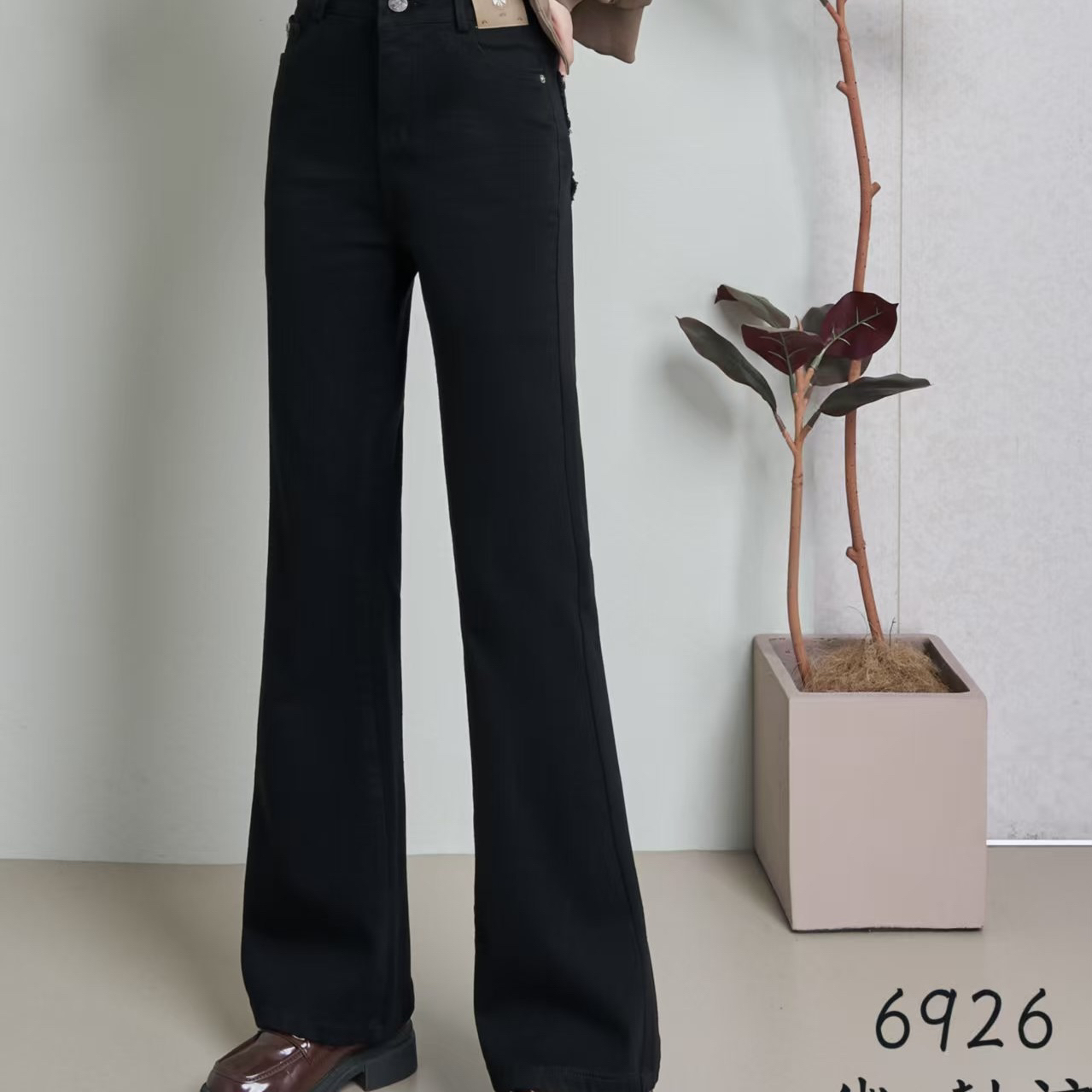 温柔家显瘦百搭6926维拉裤