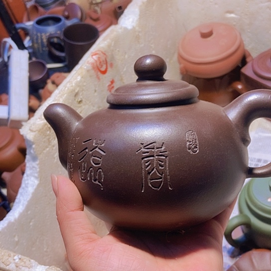 全手工制作宜兴紫砂壶微瑕