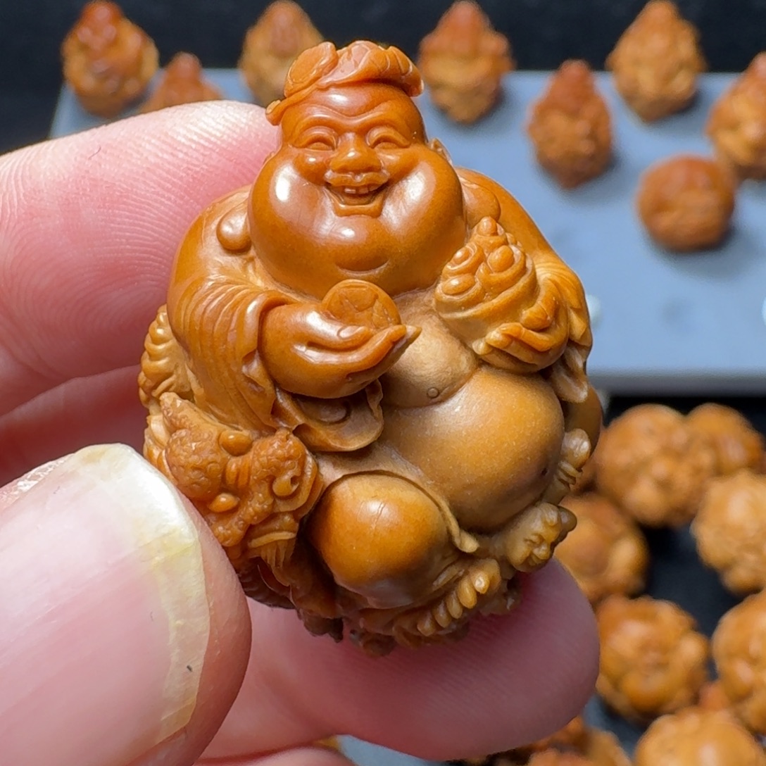 世***。手串/手链橄榄核弥勒