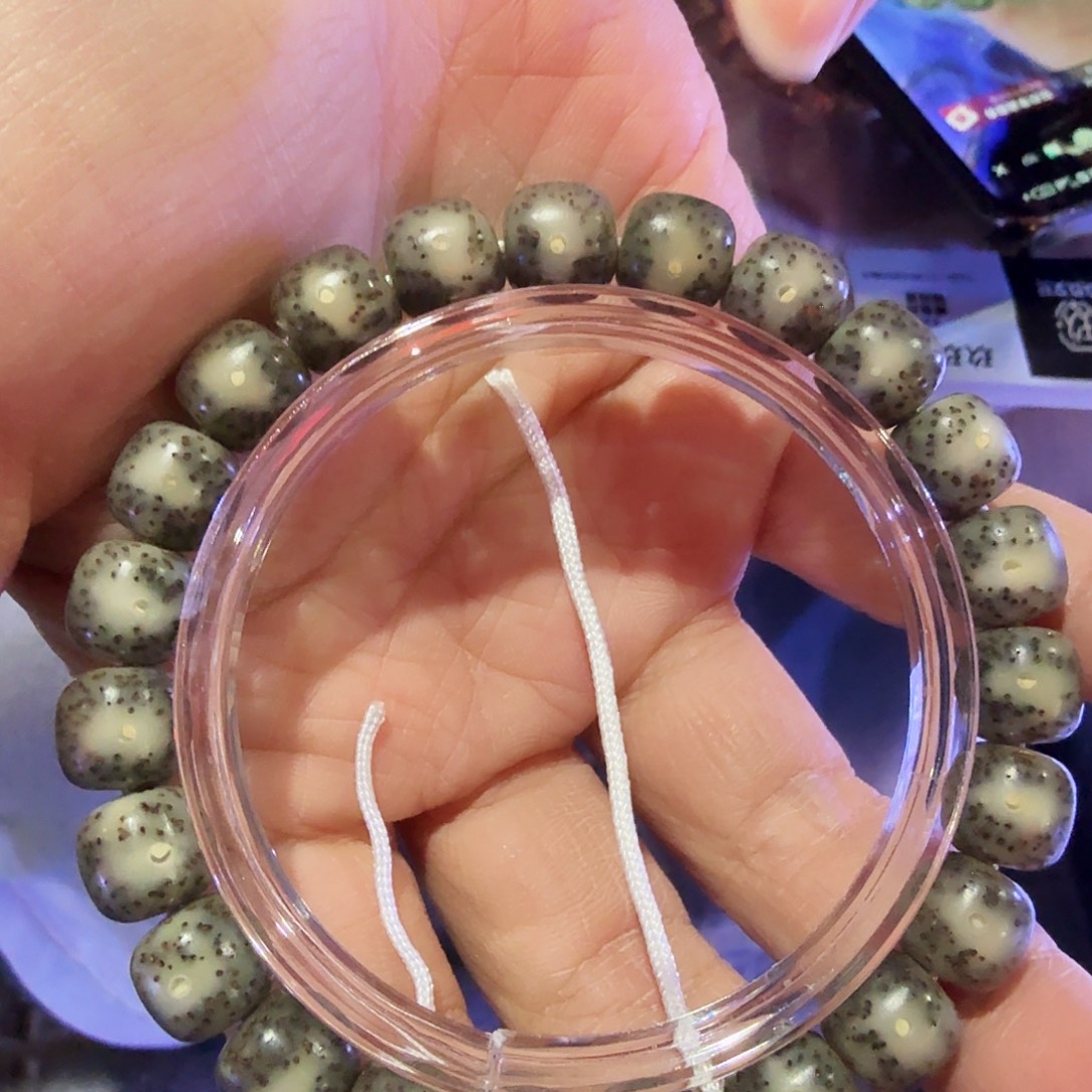 星月菩提手串10*9果冻料单圈高货9999