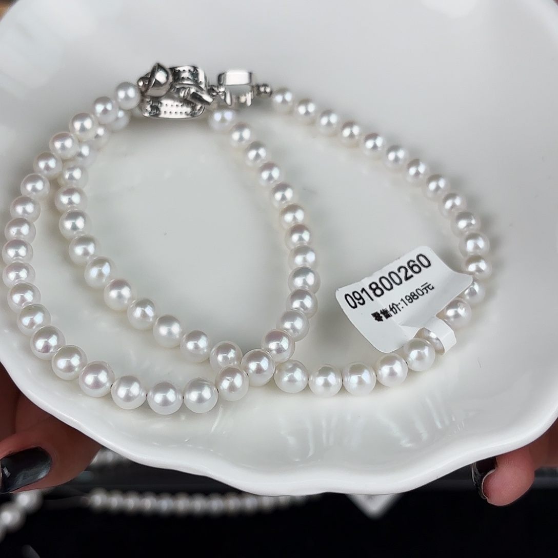 可***妙项链未镶嵌淡水珍珠项链