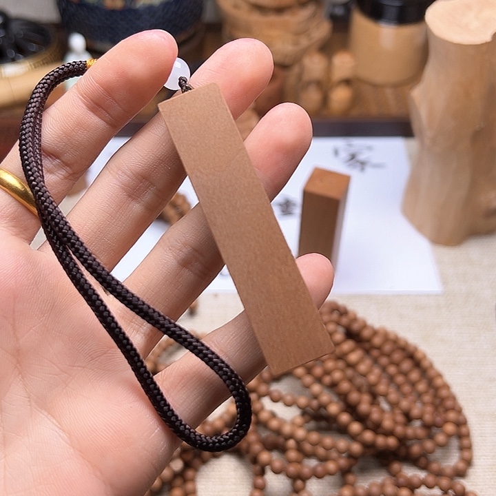 檀香木手串/手链手把件（小）