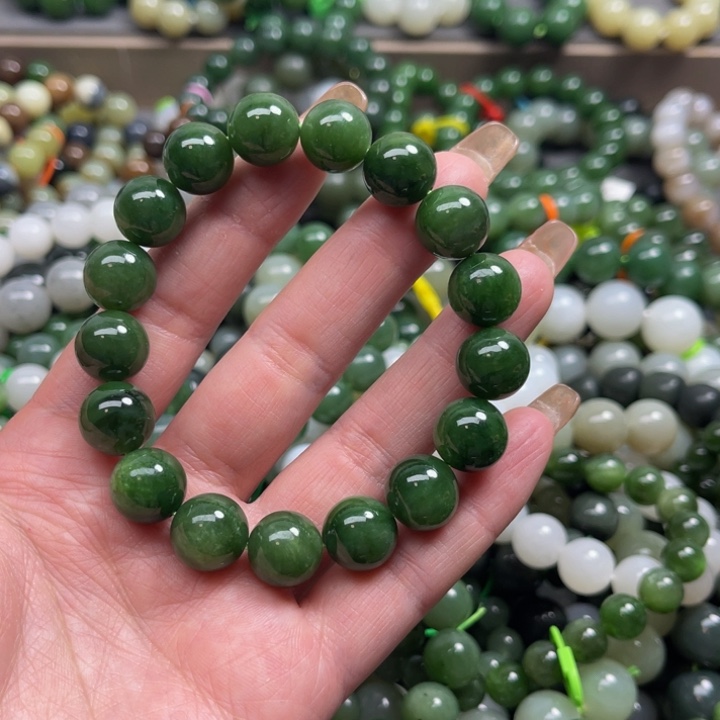 和田玉手链未镶嵌