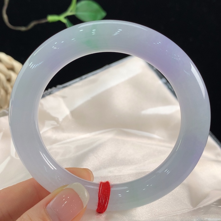 翡翠手镯未镶嵌圆条0147