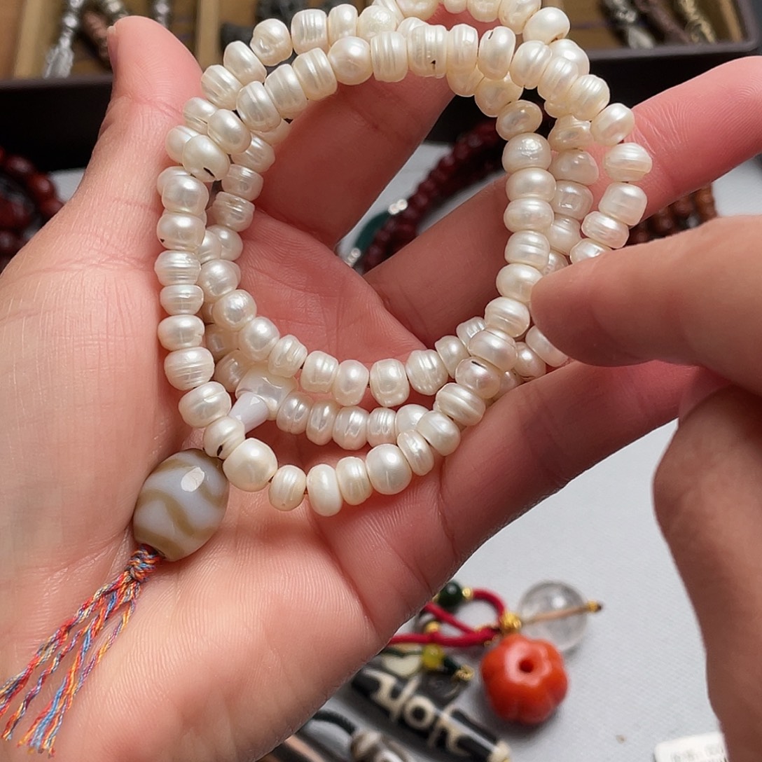 淡水珍珠未镶嵌颈饰