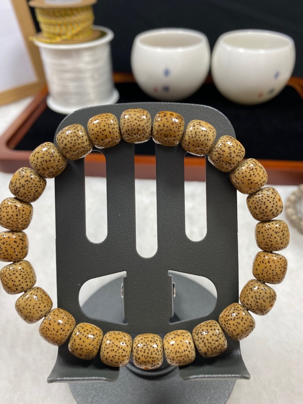 海南星月菩提 9*8 石玉料大留白