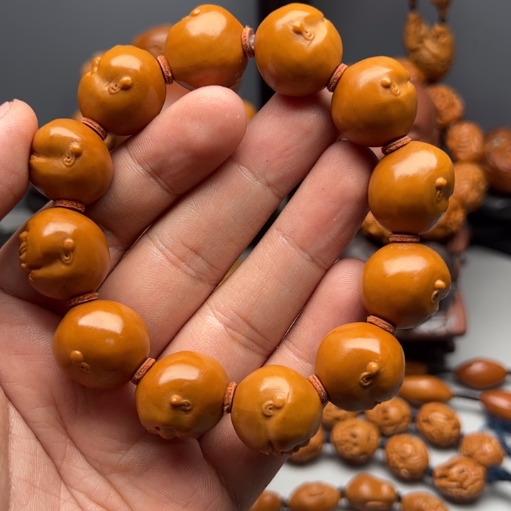 子***韬橄榄核手串/手链你好喜欢