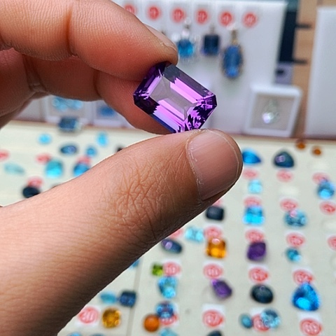 紫晶颈饰银S925镶嵌22222222222