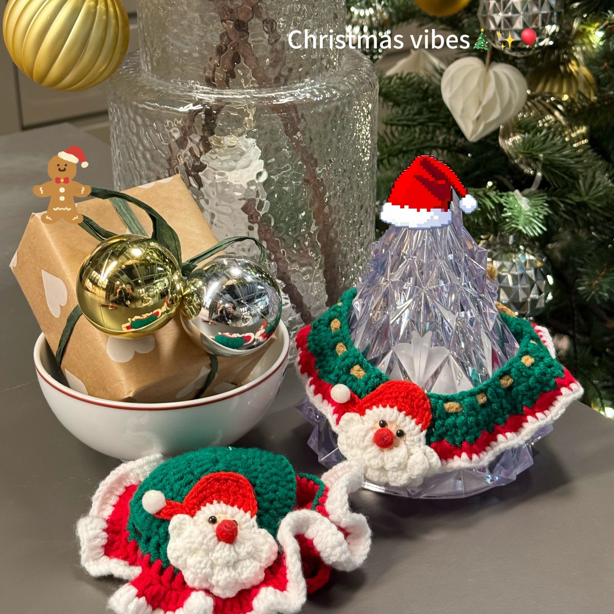 圣诞针织款【宠物口水巾】大清仓