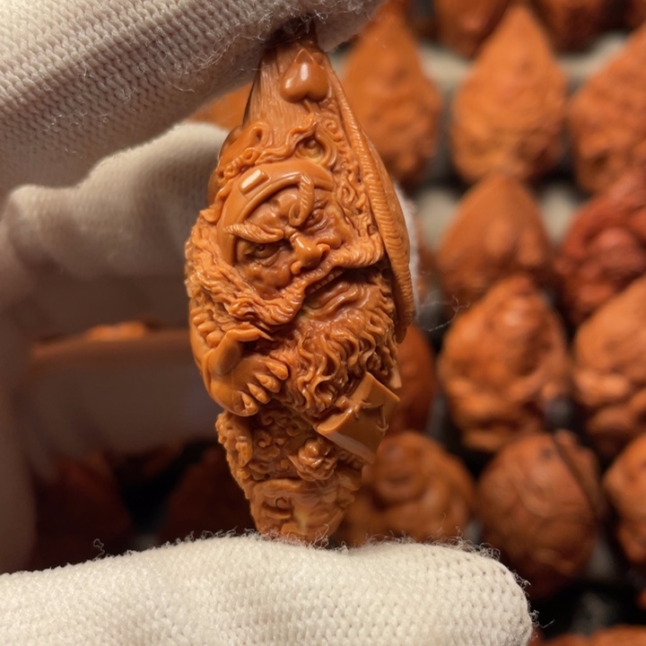 橄榄核手串/手链钟馗抓鬼