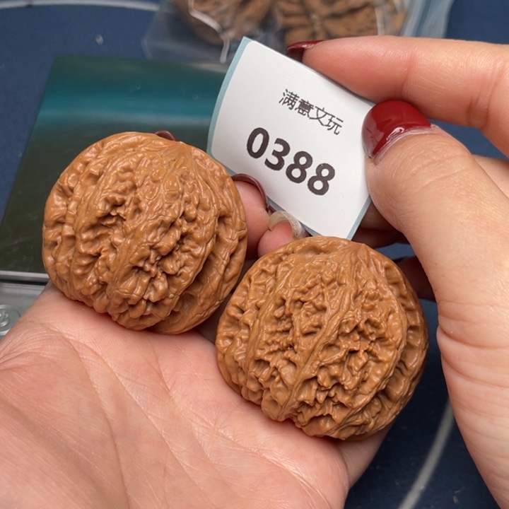 文玩核桃把件粗筋44