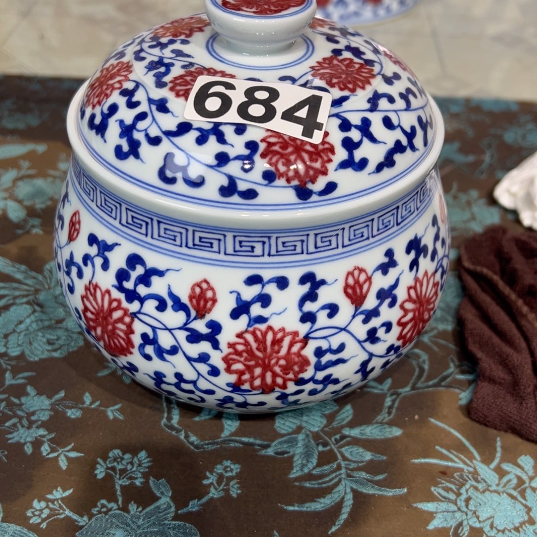 现代瓷青花釉里红工艺