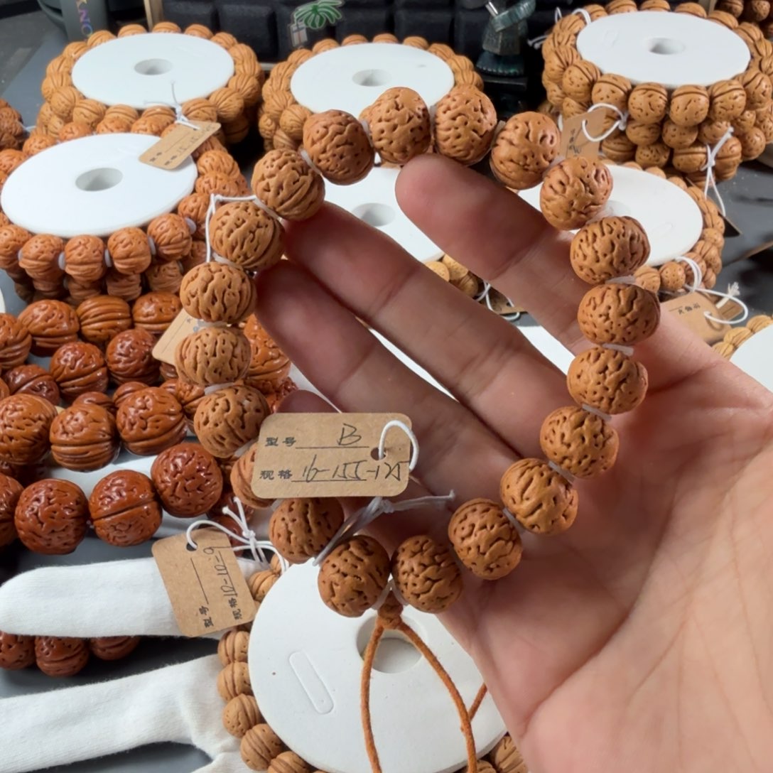 归***年手串桃核16沈阳树王肌肉纹B