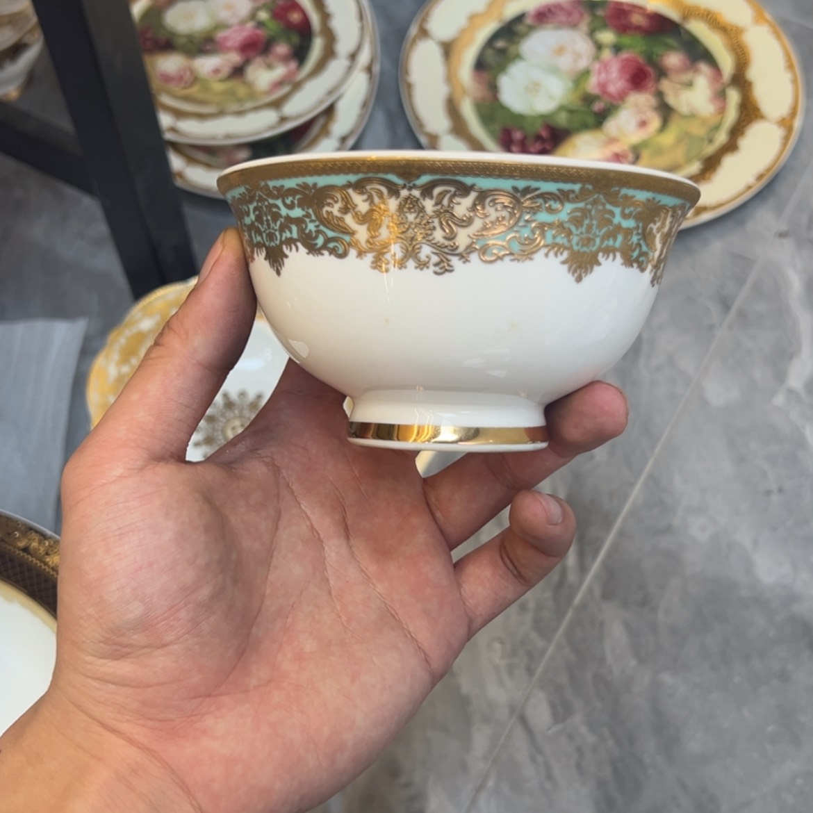 【闪购商品】瓷片4.75寸米饭碗四个一单福利价