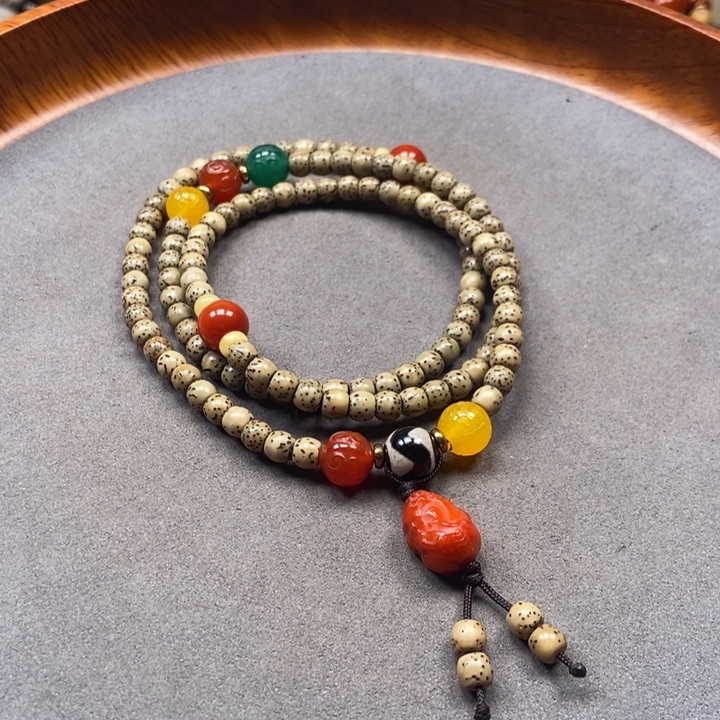 菩提把件未镶嵌星月菩提子