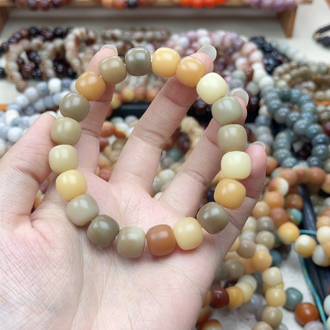 手串白玉菩提12奶咖