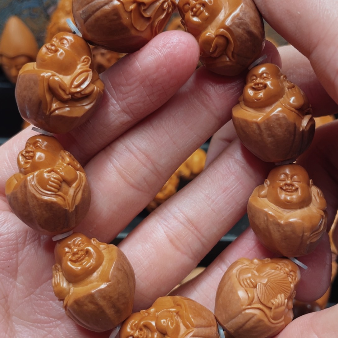 橄榄核手串/手链弥勒