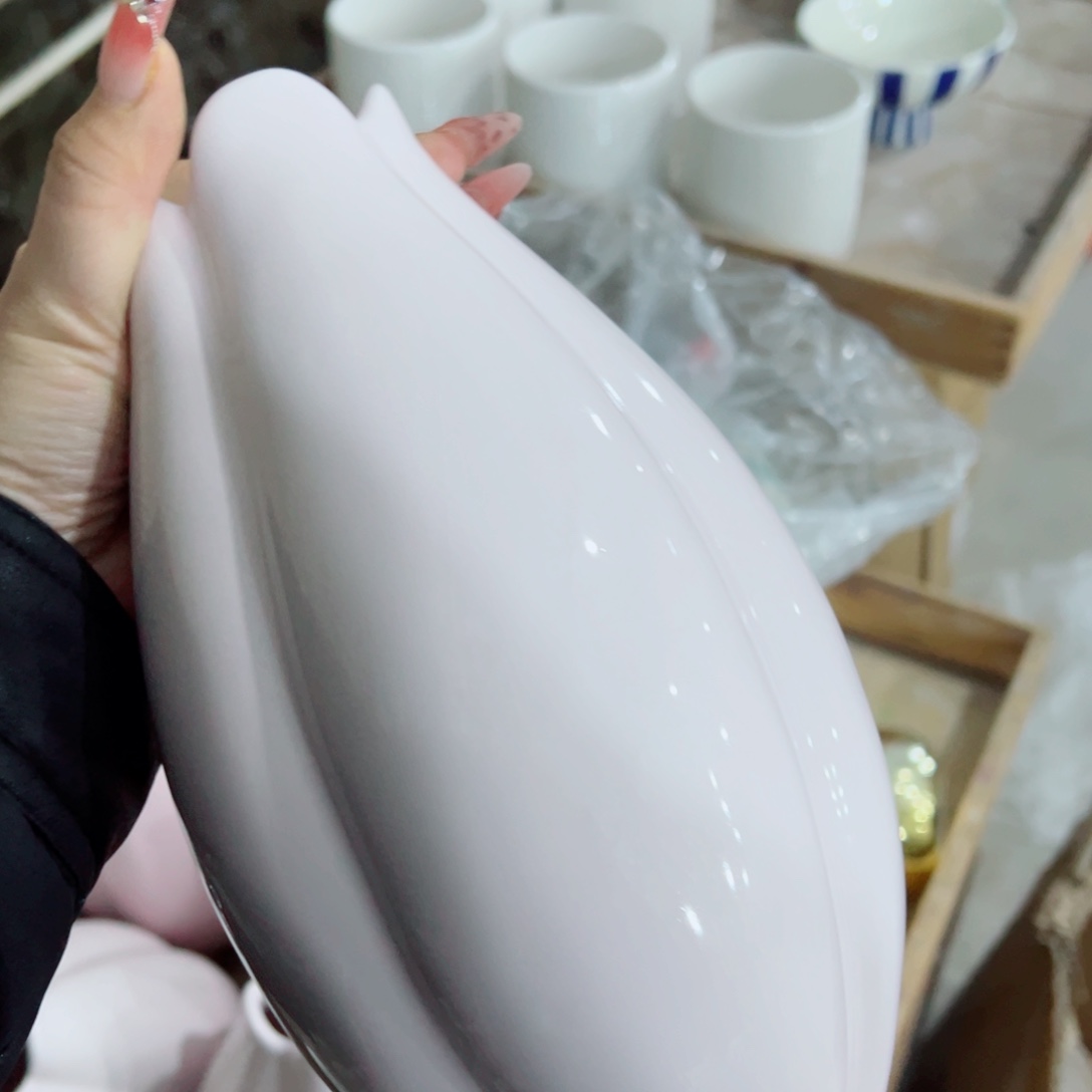 无孔，陶瓷花盆满10米包邮发货