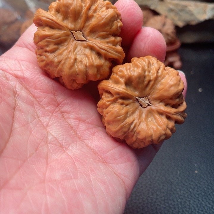 文玩核桃把件44全品蛤蟆头