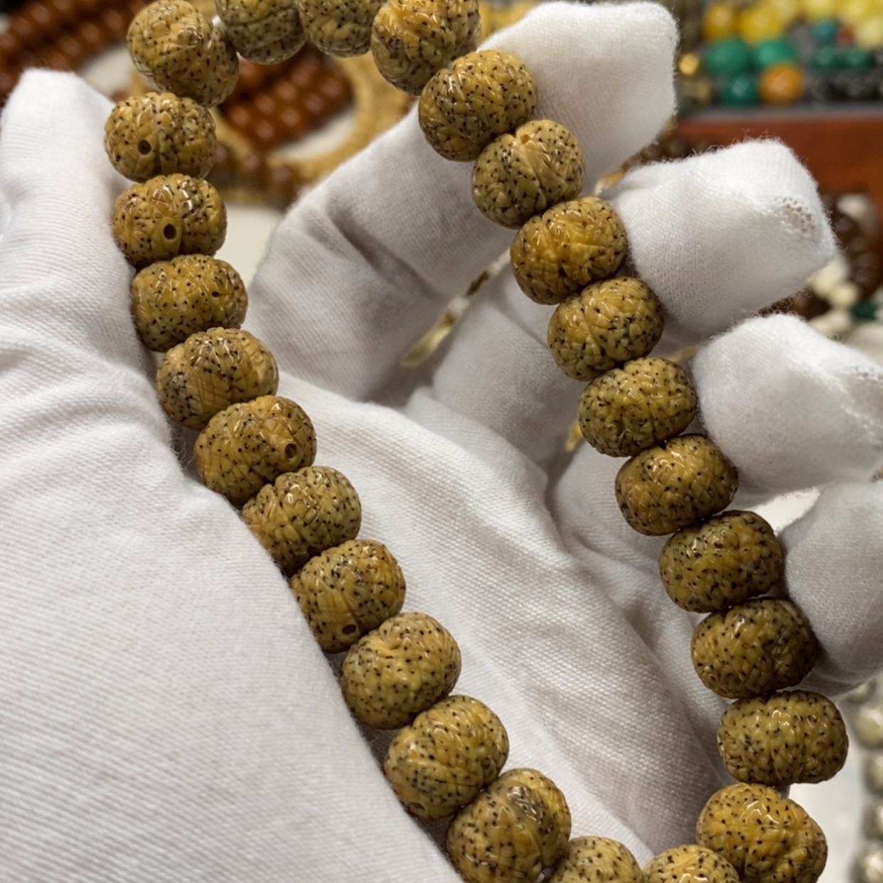 【闪购商品】星月菩提手串手工雕刻