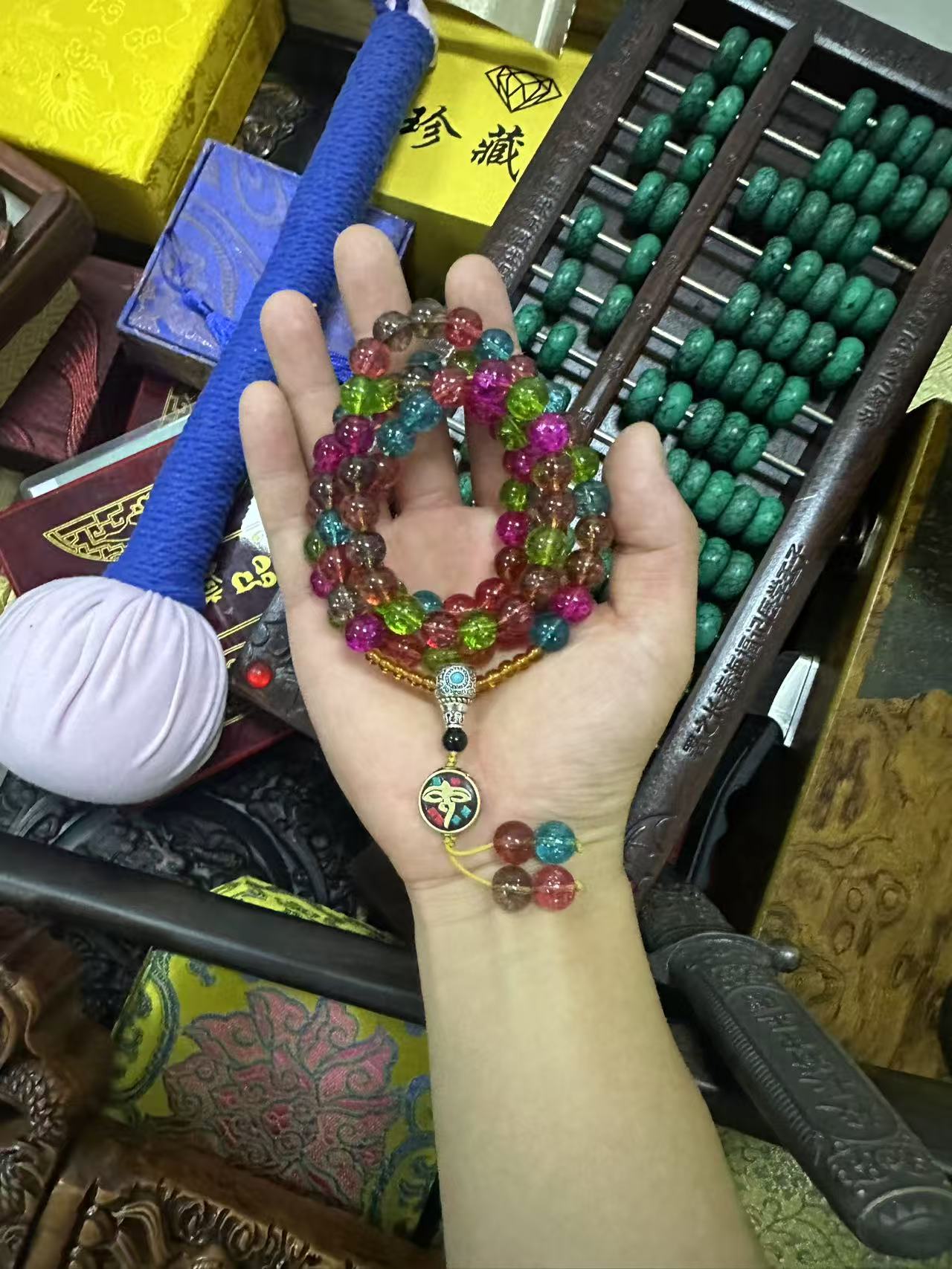 【闪购商品】碧玺108颗