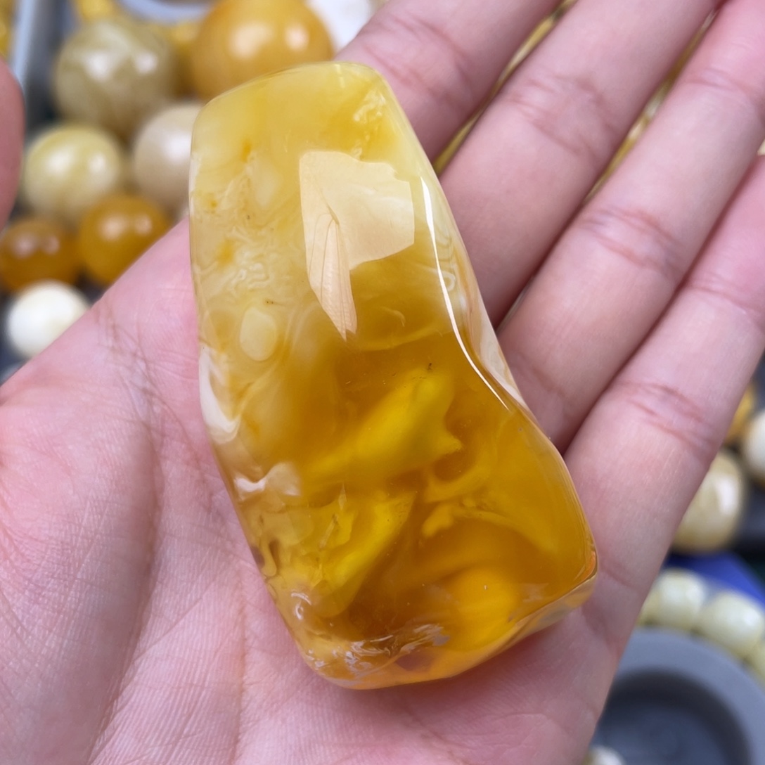 未镶嵌蜜蜡珠宝奇石微瑕