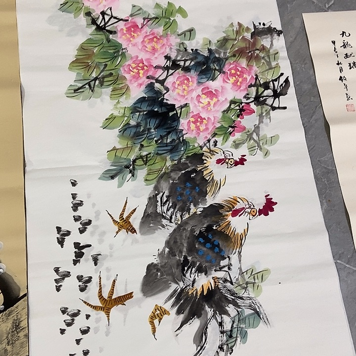 三个张画廊直播间！