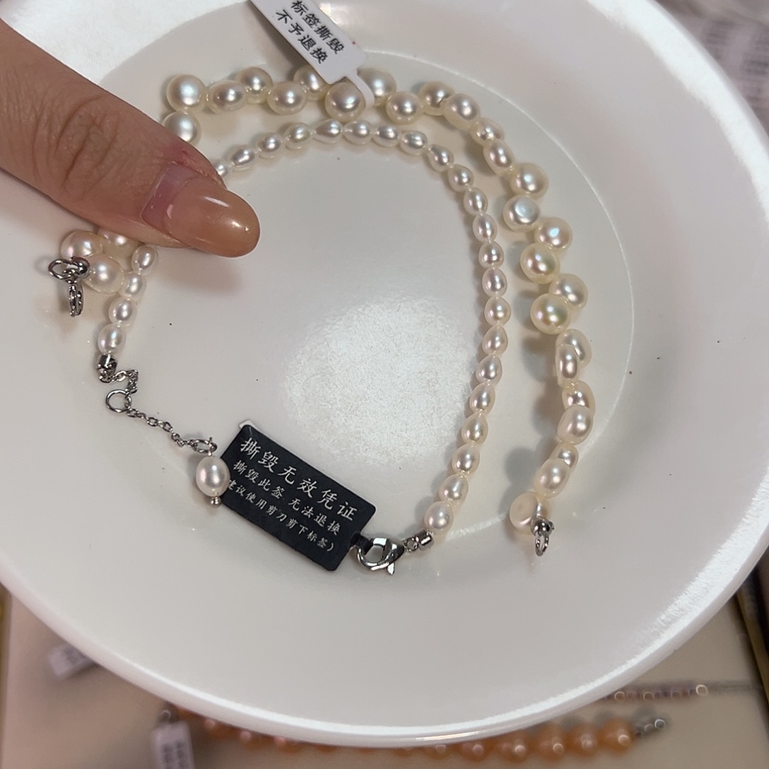 银S925镶嵌淡水珍珠设计款珠宝