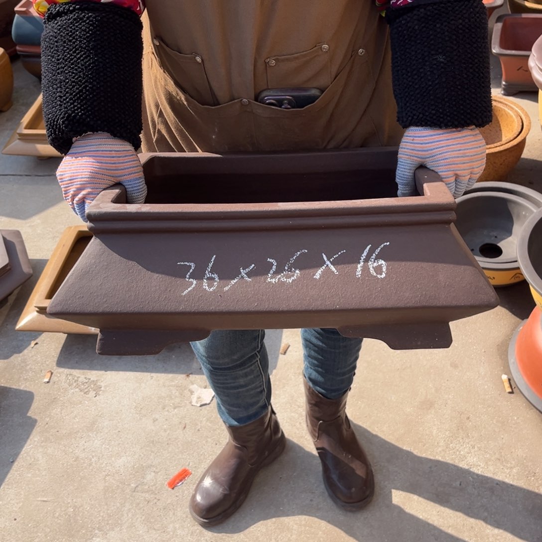 紫砂花盆盆景艺术