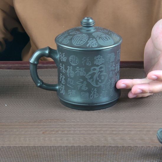 紫砂茶杯高档紫砂茶具套装