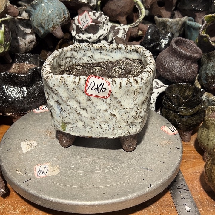 粗陶花盆制作就这样的
