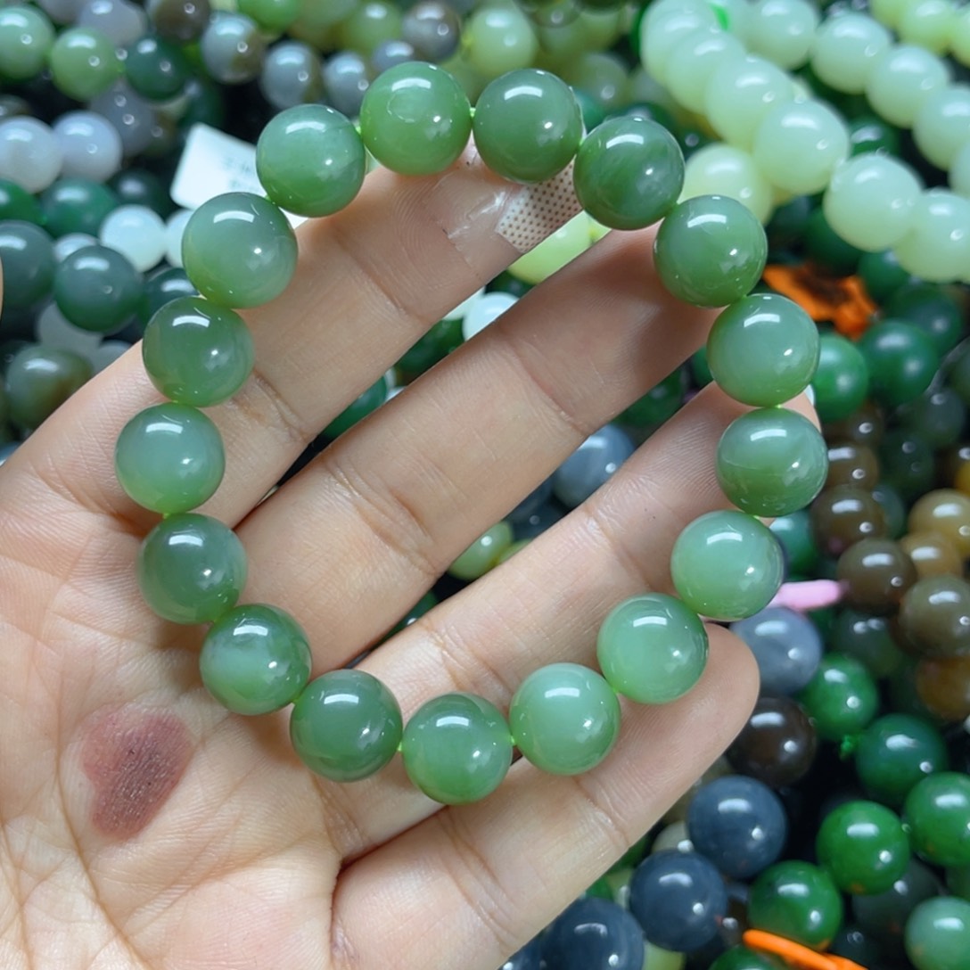 未镶嵌手串和田玉