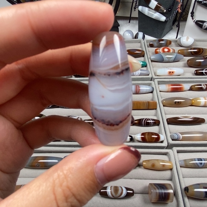 玛瑙/玉髓未镶嵌颈饰