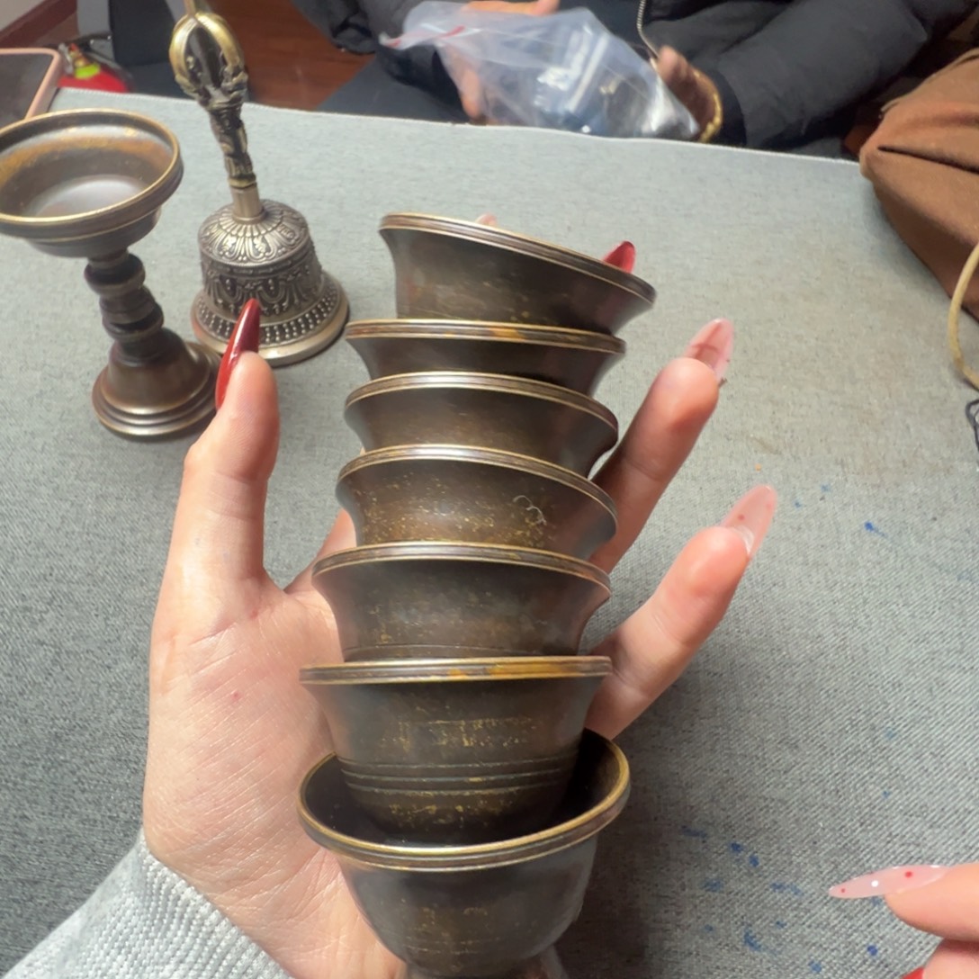 琉璃纯铜合金工艺品随机发货