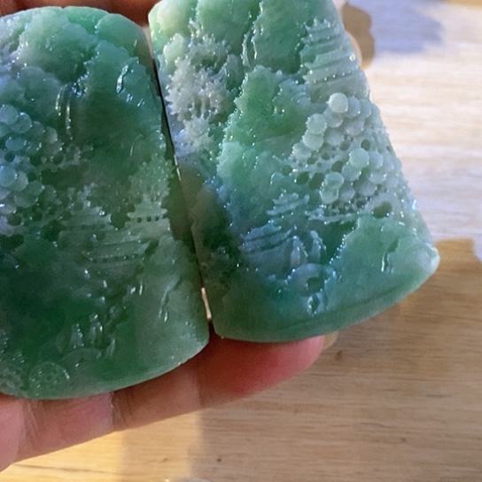 未镶嵌定制翡翠牌子
