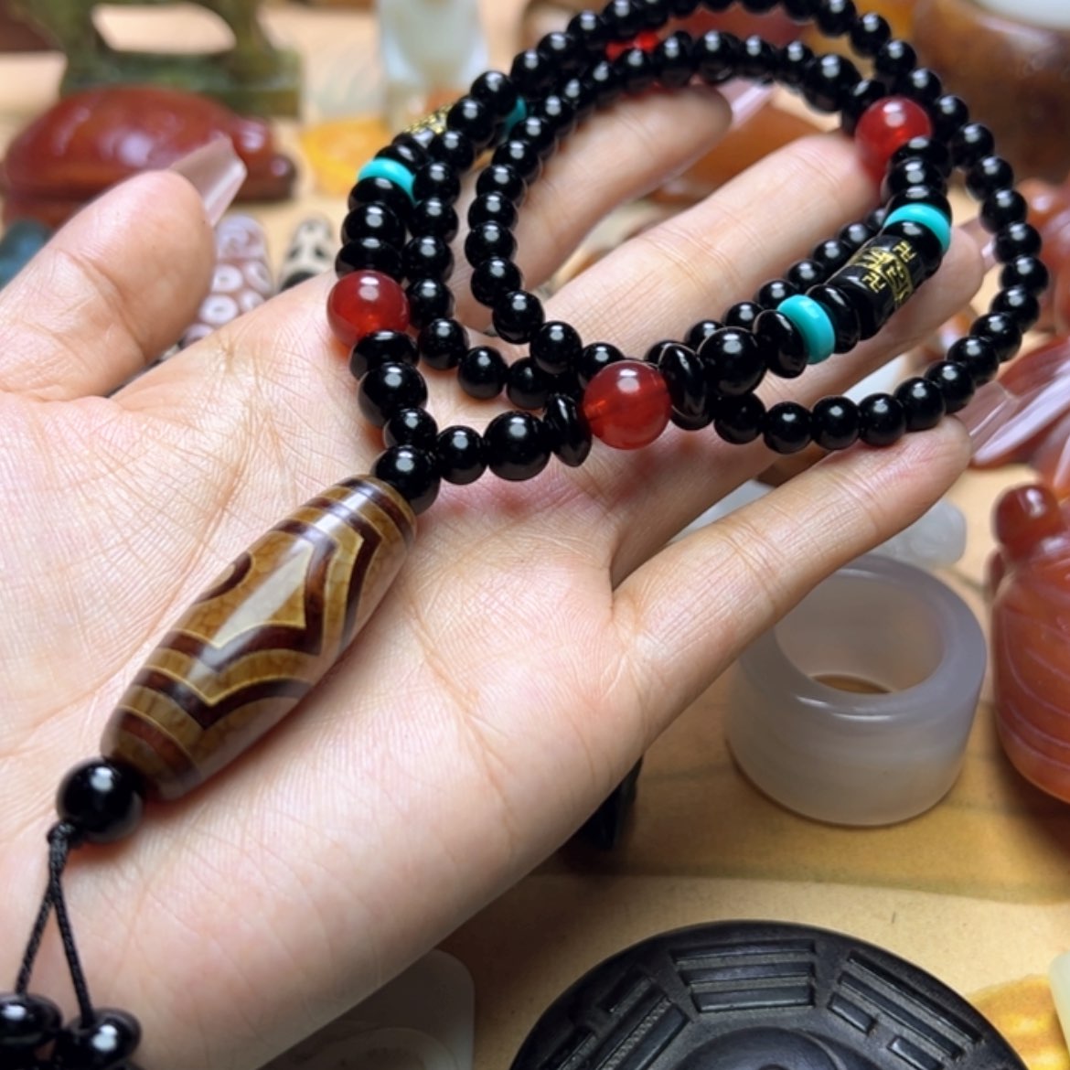 【闪购商品】玛瑙/玉髓颈饰未镶嵌