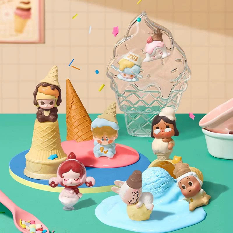 拆盒 热化冰淇淋系列盲盒