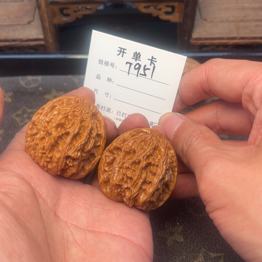 桃核把件文玩核桃