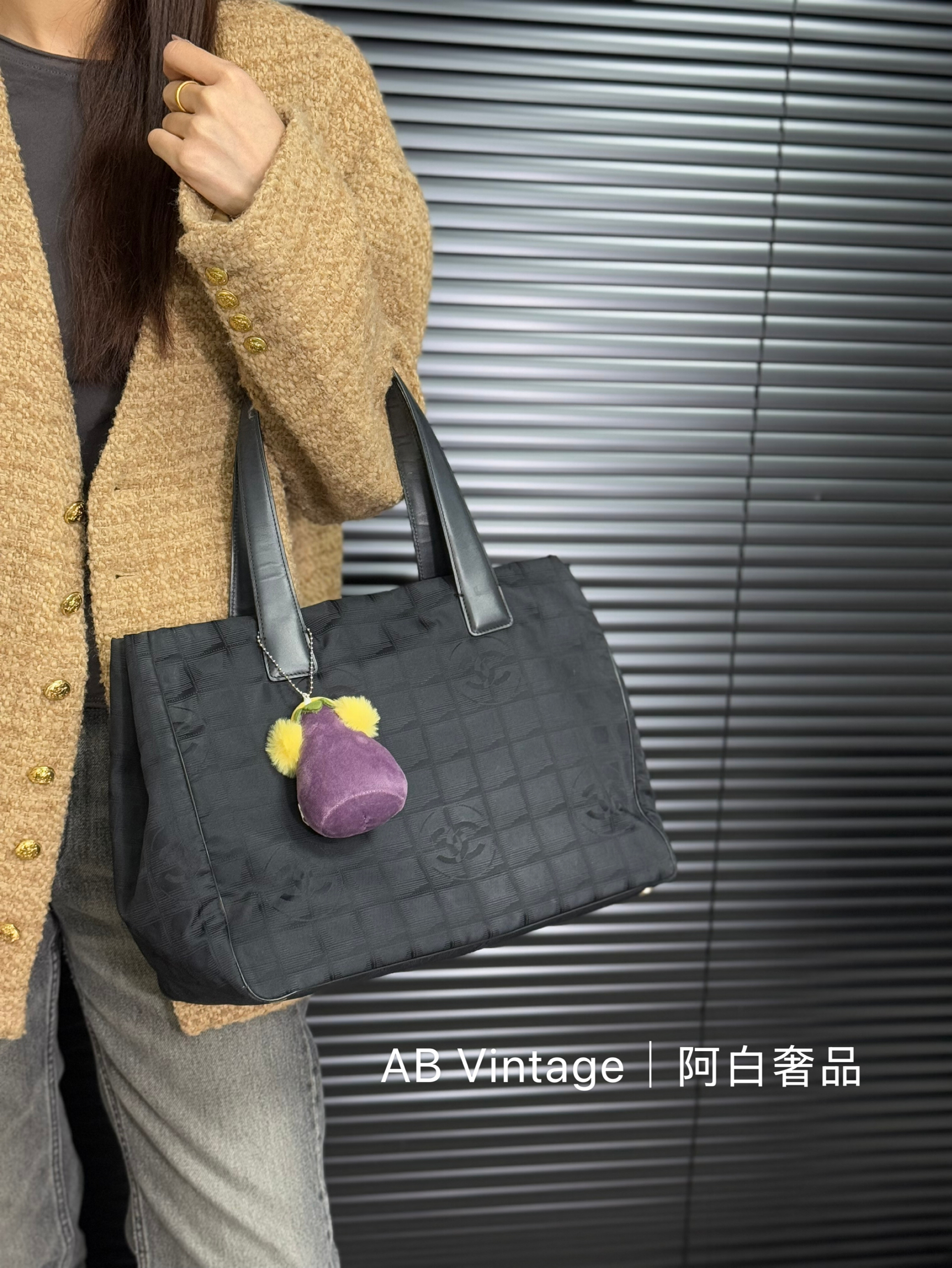 90新 Chanel/香奈儿 阿白奢品/香奈儿 中古托特包