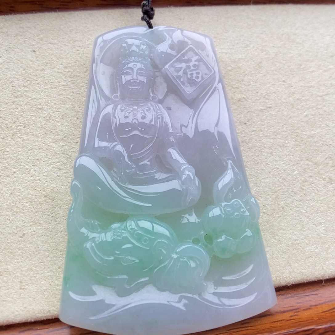 翡翠未镶嵌颈饰吊坠