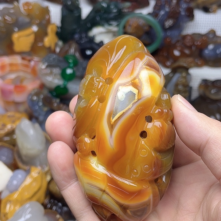 玛瑙/玉髓饰品未镶嵌