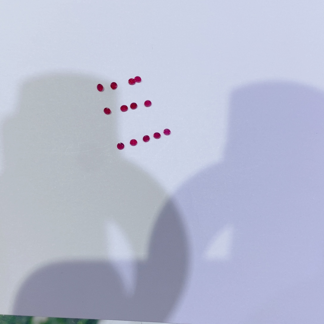 定制红宝石银S925镀金镶嵌戒指